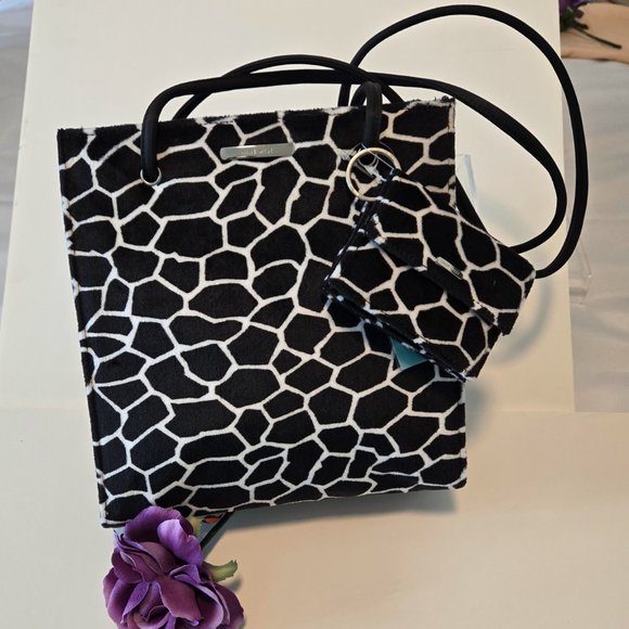 VINTAGE NINE WEST WOMEN'S SHOULDER BAG WITH MINI WALLET NWT - Picture 6 of 7